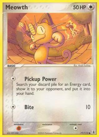 Meowth 077/113 - Delta Species