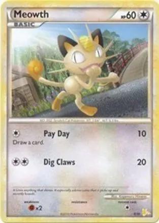 Meowth (#) 004 - HGSS Trainer Kit Gyarados & Raichu