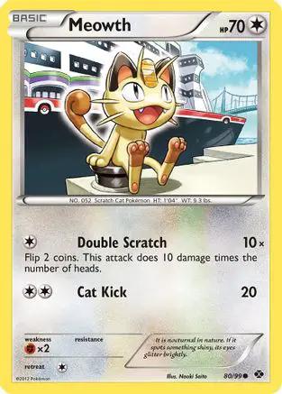 Meowth 080/99 - Next Destinies Reverse Holofoil