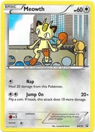 Meowth BW35 - Black and White Promos