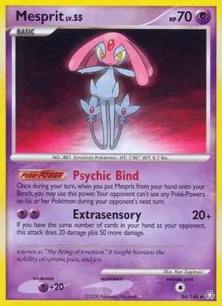 Mesprit 034/146 - Legends Awakened Reverse Holofoil