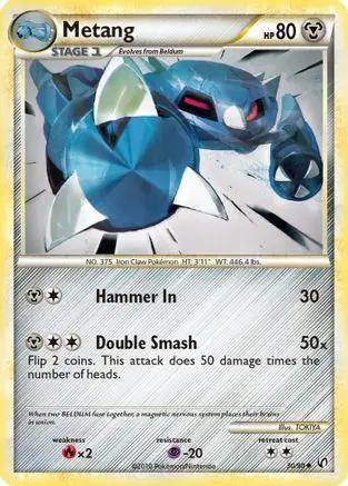 Metang 030/90 - Undaunted Reverse Holofoil