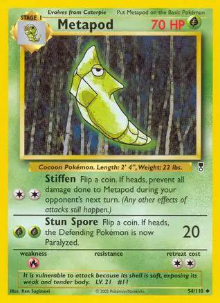 Metapod 054/110 - Legendary Collection Reverse Holofoil