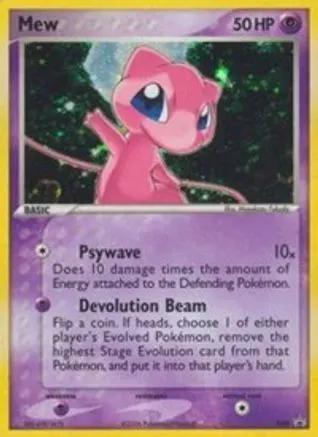 Mew (Trainer's Challenge Set) 040/40 - Nintendo Promos Holofoil