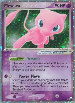 Mew ex 088/92 - Legend Maker Holofoil