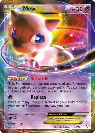Mew EX 046/124 - Dragons Exalted Holofoil