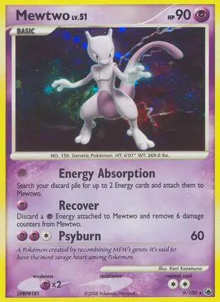 Mewtwo 009/100 - Majestic Dawn Holofoil