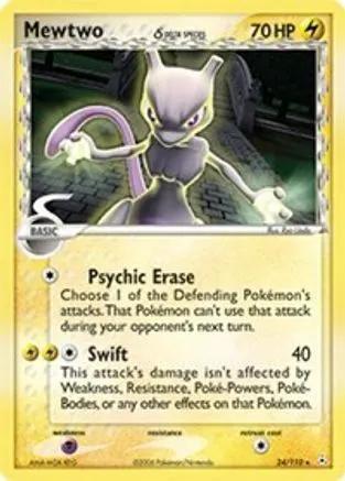 Mewtwo (Delta Species) 024/110 - Holon Phantoms