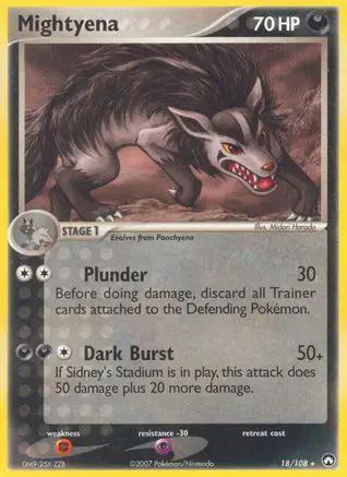 Mightyena 018/108 - Power Keepers