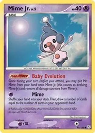 Mime Jr. 090/130 - Diamond and Pearl Reverse Holofoil