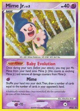 Mime Jr. DP22/56 - Diamond and Pearl Promos Holofoil