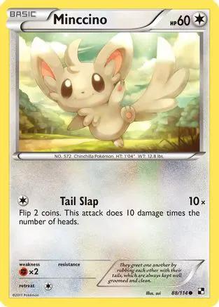 Minccino 088/114 - Black and White