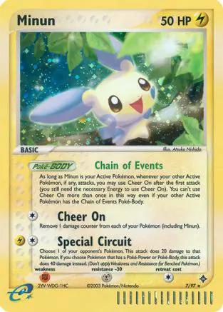 Minun 007/97 - Dragon Holofoil