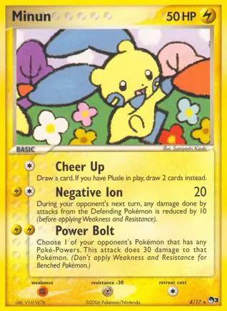 Minun 004/017 - POP Series 3 Holofoil