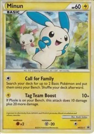 Minun HGSS17/25 - HGSS Promos Holofoil