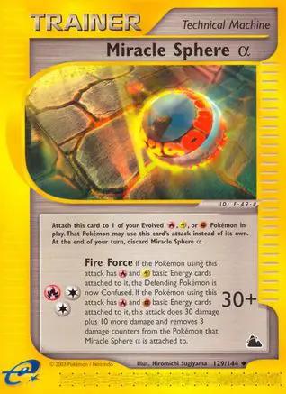 Miracle Sphere Alpha 129/144 - Skyridge