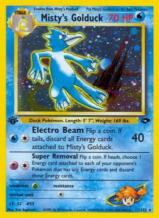 Misty's Golduck 012/132 - Gym Challenge