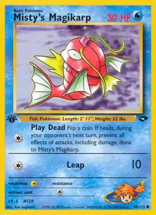 Misty's Magikarp 088/132 - Gym Challenge 1st Edition