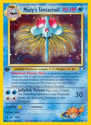 Misty's Tentacruel 010/132 - Gym Heroes
