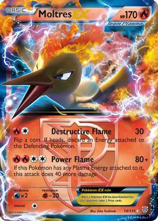 Moltres EX (Team Plasma) 014/135 - Plasma Storm Holofoil