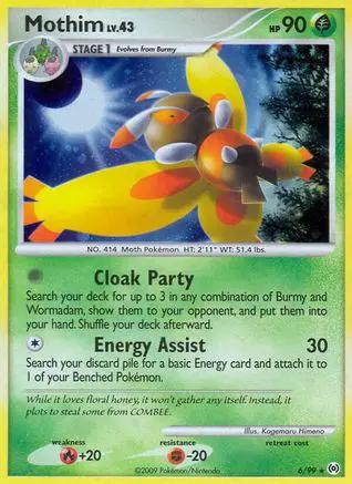 Mothim 006/99 - Arceus Holofoil