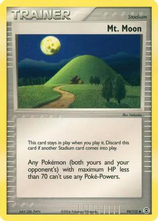 Mt. Moon 094/112 - FireRed & LeafGreen Reverse Holofoil