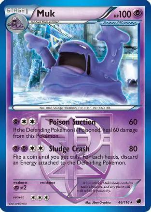 Muk (Team Plasma) 046/116 - Plasma Freeze Reverse Holofoil