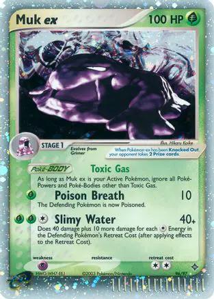 Muk ex 096/97 - Dragon Holofoil