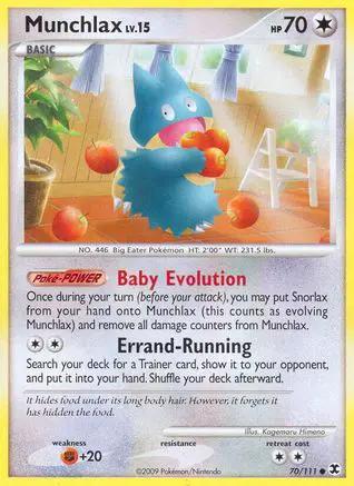 Munchlax 070/111 - Rising Rivals Reverse Holofoil
