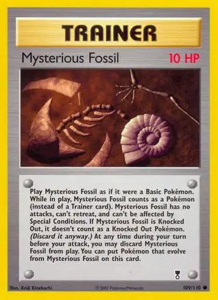 Mysterious Fossil 109/110 - Legendary Collection