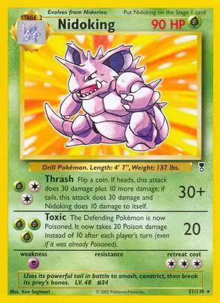 Nidoking 031/110 - Legendary Collection Reverse Holofoil