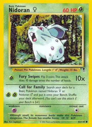 Nidoran F 082/110 - Legendary Collection Reverse Holofoil