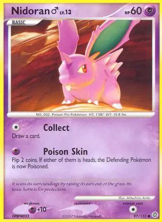 Nidoran M 097/132 - Secret Wonders Reverse Holofoil