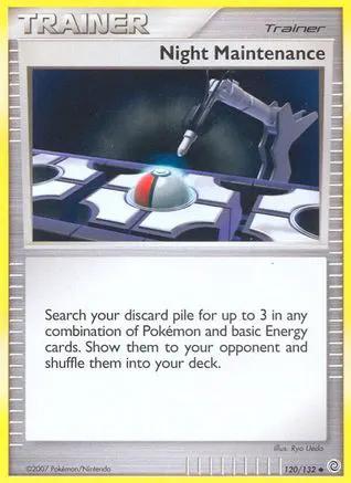 Night Maintenance 120/132 - Secret Wonders Reverse Holofoil