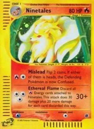 Ninetales 021/165 - Expedition Reverse Holofoil