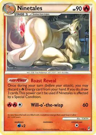 Ninetales 017/95 - Call of Legends Reverse Holofoil