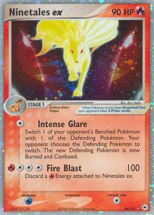 Ninetales ex 096/101 - Hidden Legends Holofoil