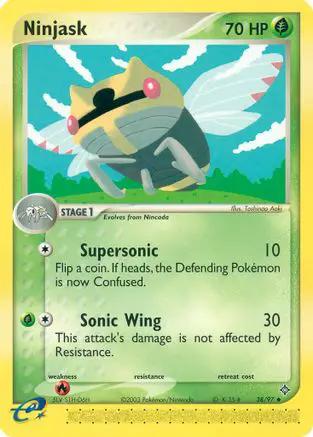 Ninjask 038/97 - Dragon Reverse Holofoil