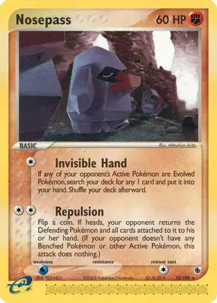 Nosepass 018/109 - Ruby and Sapphire
