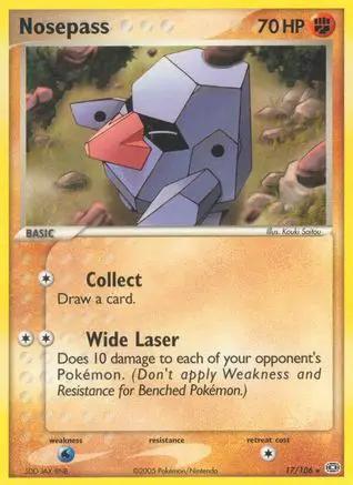 Nosepass 017/106 - Emerald Reverse Holofoil