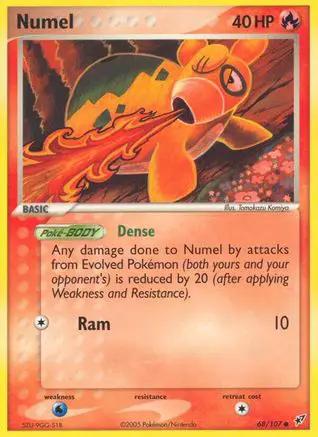 Numel 068/107 - Deoxys - Reverse Holofoil