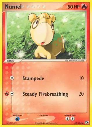 Numel 058/106 - Emerald - Reverse Holofoil