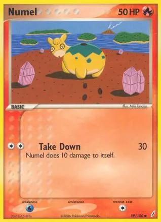 Numel 059/100 - Crystal Guardians Reverse Holofoil