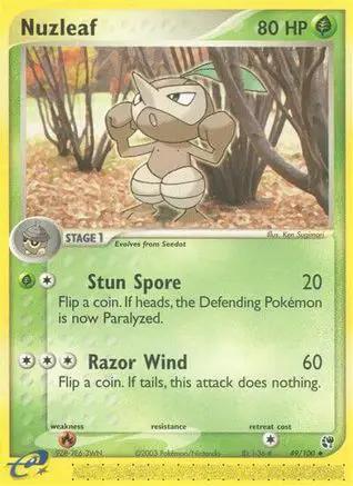 Nuzleaf 049/100 - Sandstorm