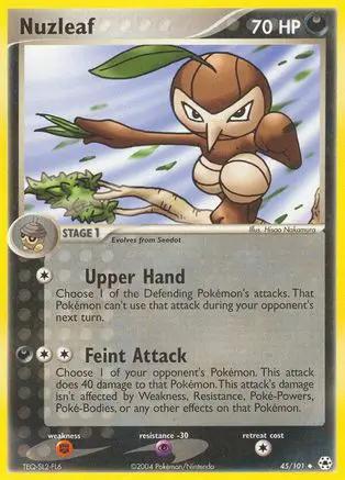 Nuzleaf 045/101 - Hidden Legends