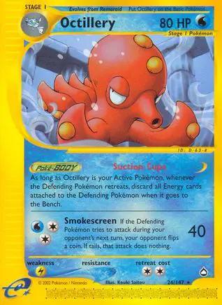 Octillery 026/147 - Aquapolis