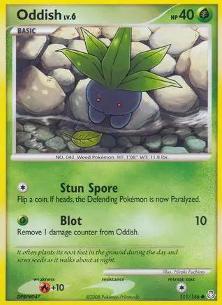 Oddish 111/146 - Legends Awakened Reverse Holofoil