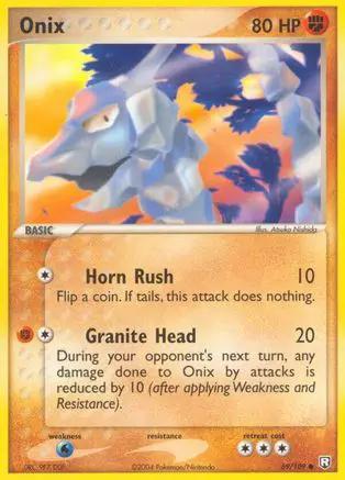 Onix 069/109 - Team Rocket Returns - Reverse Holofoil