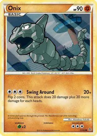 Onix 057/95 - Unleashed Reverse Holofoil