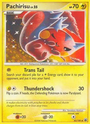 Pachirisu 043/100 - Majestic Dawn Reverse Holofoil